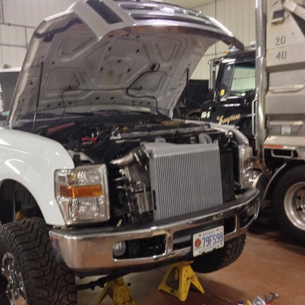 MISHIMOTO MMINT-F2D-08BK Інтеркулер FORD 6.4L Powerstroke, 2008-2010 Photo-1