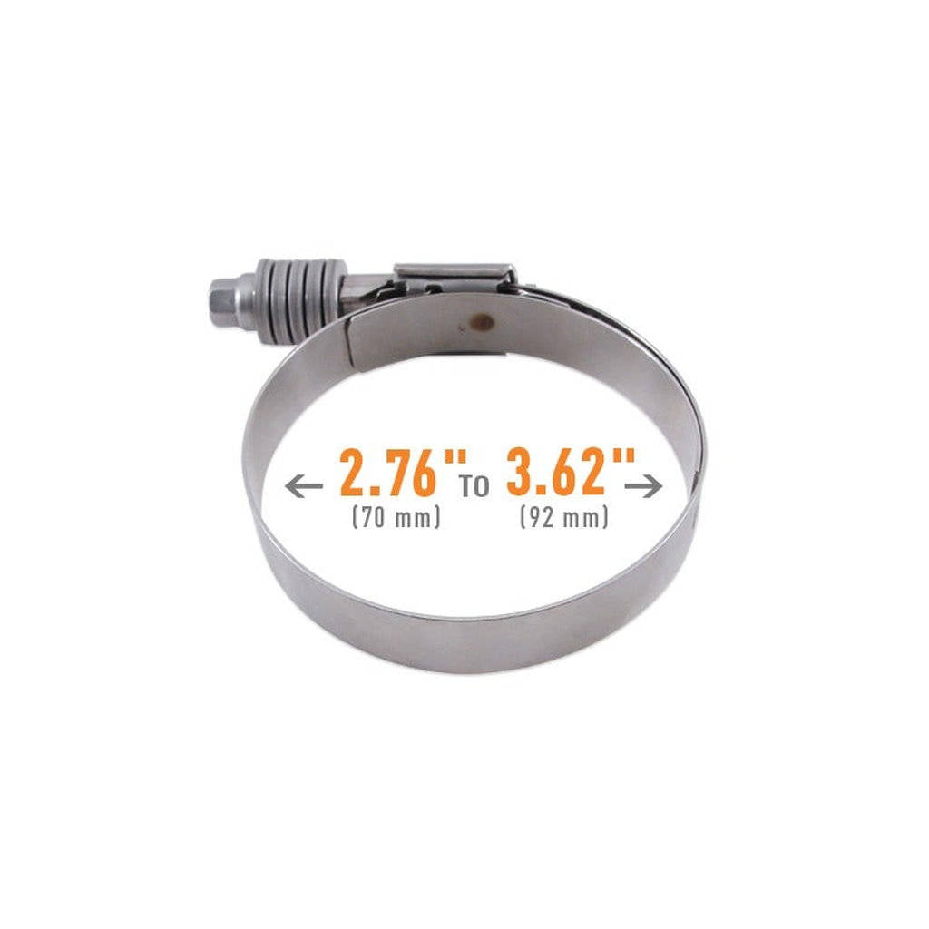MISHIMOTO MMCLAMP-CTWG-92 Затискач черв'ячного колеса постійного натягу, 2,76 дюйма - 3,62 дюйма (70 мм - 92 мм) Photo-2