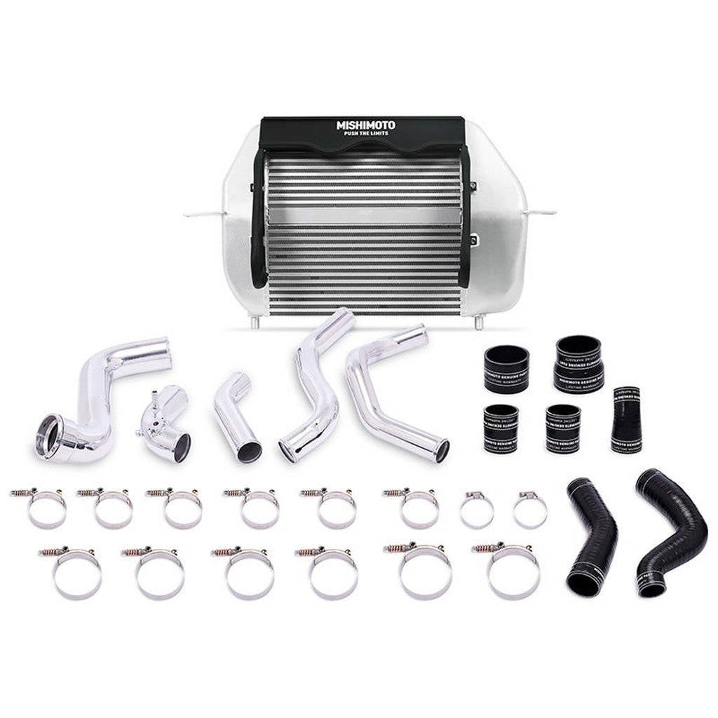 MISHIMOTO MMINT-F150-11KPSL Комплект інтеркулера FORD F-150 EcoBoost, 2011-2014 Сріблястий інтеркулер з поліруваними трубками Photo-0
