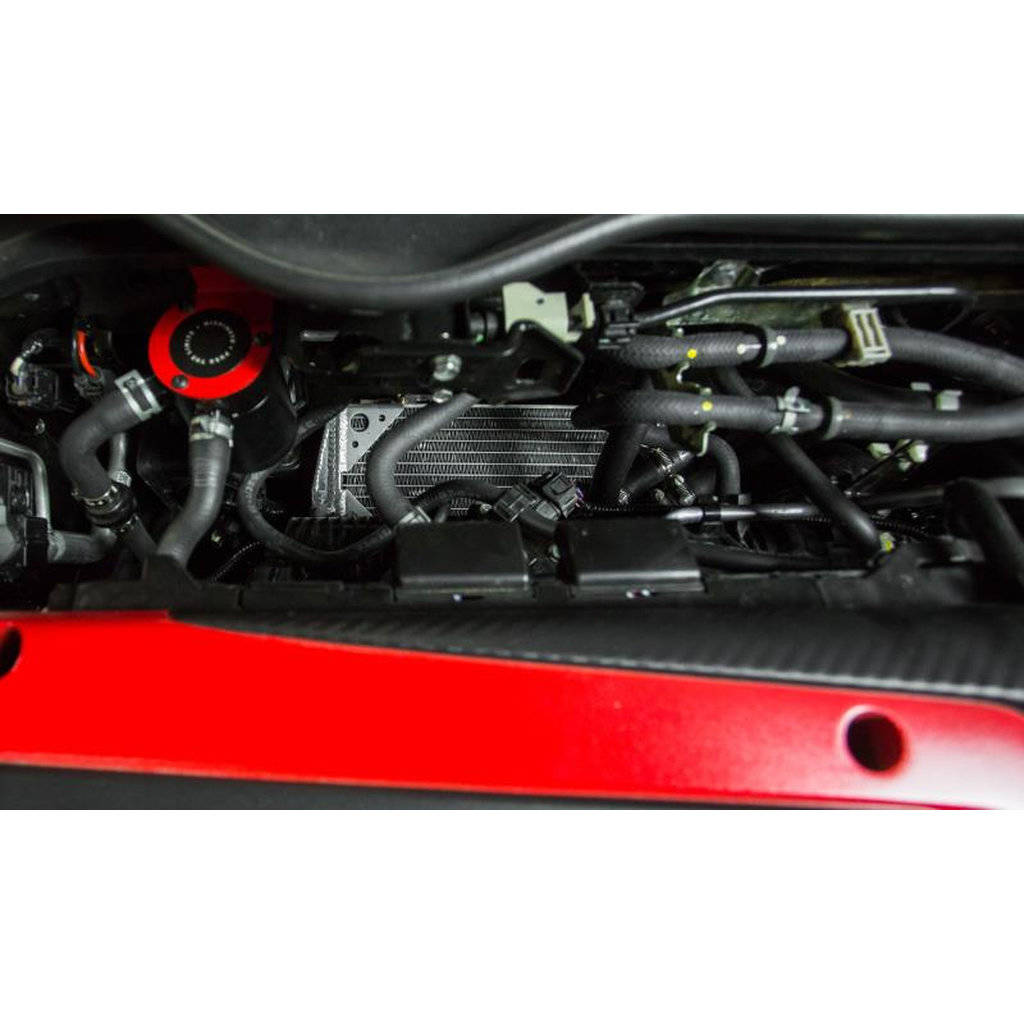 MISHIMOTO MMRAD-CTR-17S Вторинний гоночний радіатор для 2017+ HONDA Civic Type R Photo-6