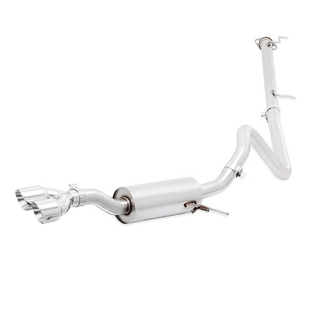 MISHIMOTO MMEXH-FIST-14P Вихлопна система Cat-Back для FORD Fiesta ST 2014+, з резонатором, чорні насадки Photo-1