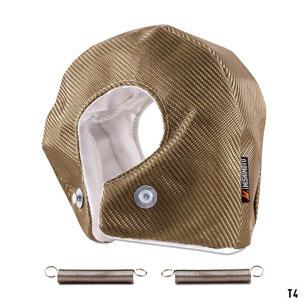 MISHIMOTO MMHP-TB-T4 Титановий термозахисний чохол для турбіни, T4 Photo-0