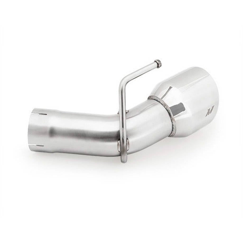 MISHIMOTO MMEXH-CAM4-16DTPP Вихлопна система Cat-Back Dual Tip Pro для CHEVROLET Camaro 2.0T, 2016+, поліровані насадки Photo-4