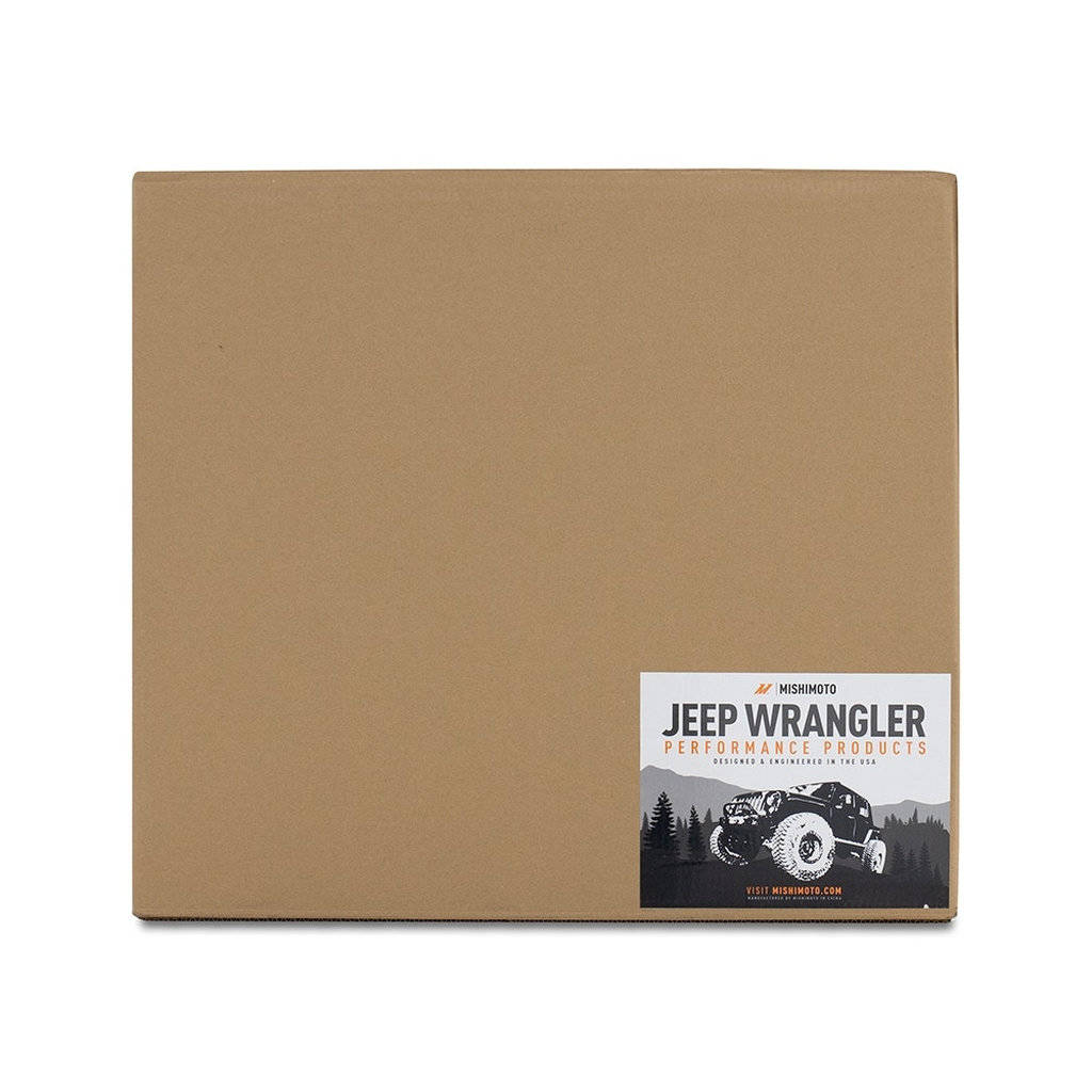 MISHIMOTO MMRAD-WRA-07V2 Алюмінієвий радіатор Performance для JEEP Wrangler JK V2, 2007-2018 Photo-3