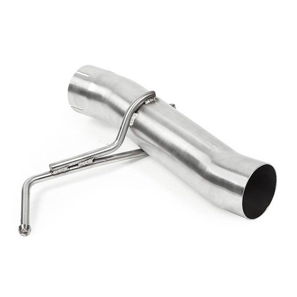 MISHIMOTO MMEXH-CAM8-16AQTRBK CHEVROLET Camaro SS Quad-Tip Race Axle-Back Вихлопна система з чотирма насадками, 2016+ Чорні насадки Photo-2