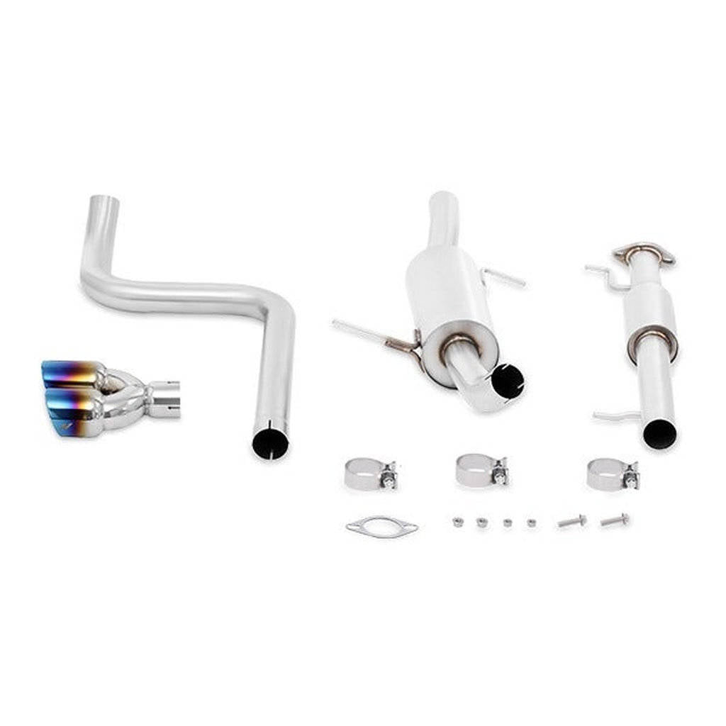 MISHIMOTO MMEXH-FIST-14RBT Вихлопна система Cat-Back для FORD Fiesta ST, 2014+, з резонатором, поліровані насадки Photo-0