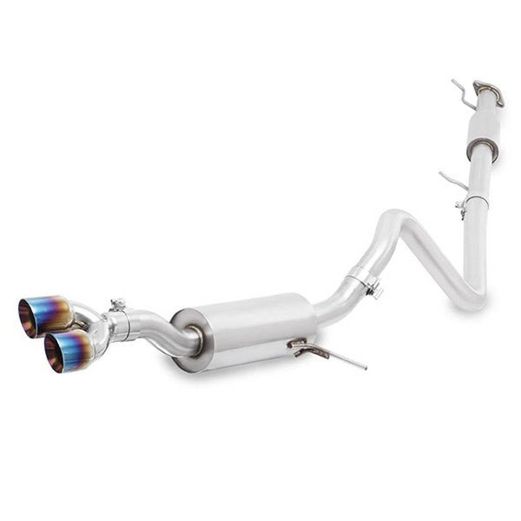 MISHIMOTO MMEXH-FIST-14RBT Вихлопна система Cat-Back для FORD Fiesta ST, 2014+, з резонатором, поліровані насадки Photo-1