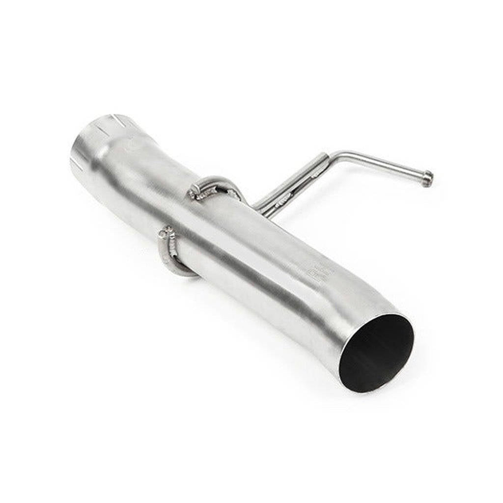 MISHIMOTO MMEXH-CAM8-16AQTRP CHEVROLET Camaro Quad-Tip Race Axle-Back Вихлопна система, 2016+ Поліровані насадки Photo-3