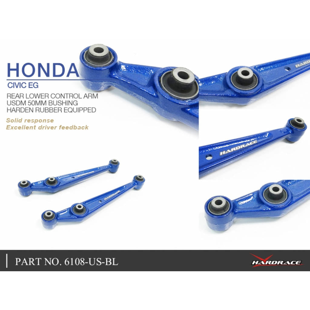 HARDRACE 6108-US-BL Задній нижній важіль для HONDA RLCA/ HONDA CIVIC EG 92-96 Photo-4