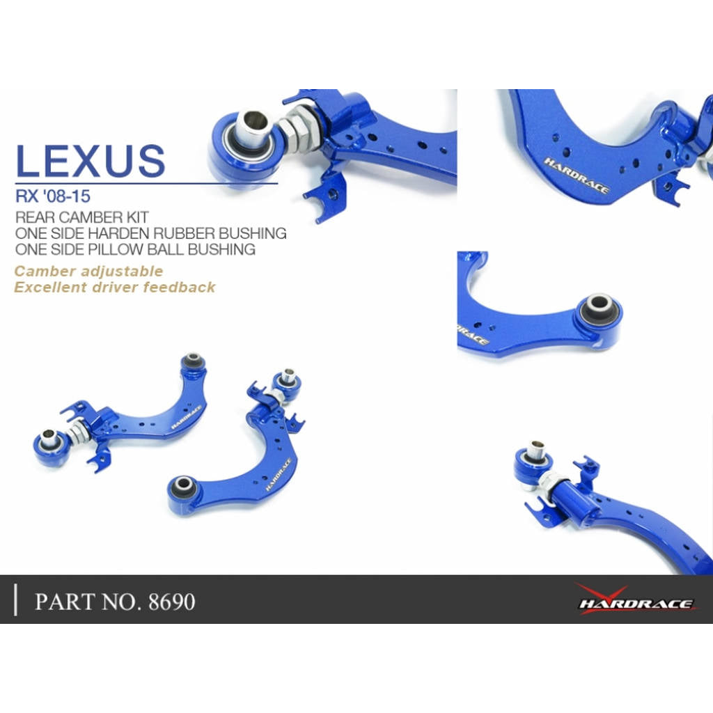 HARDRACE 8690 К-т регульованого розвалу для LEXUS RX AL10 08-15 Photo-4