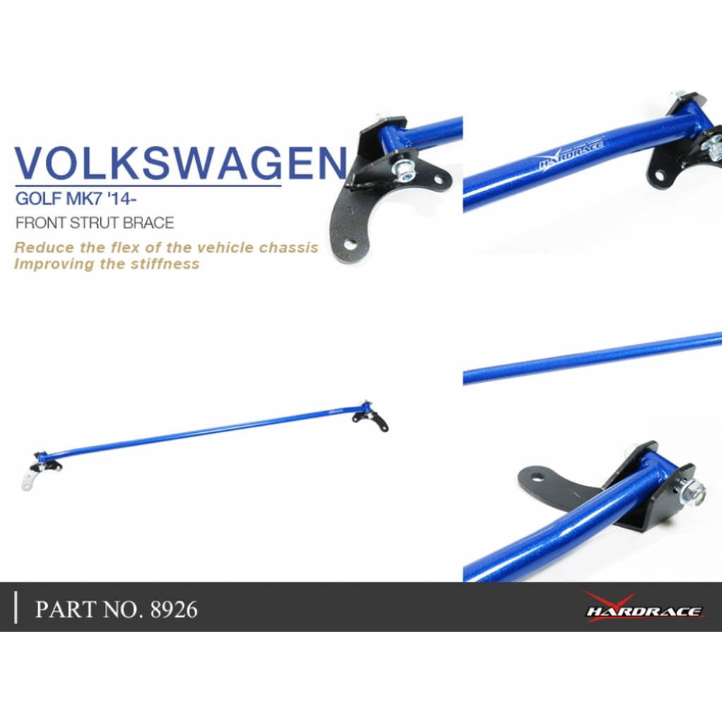 HARDRACE 8926 Передня розпірка стійки для VW GOLF MK7 14- Photo-3