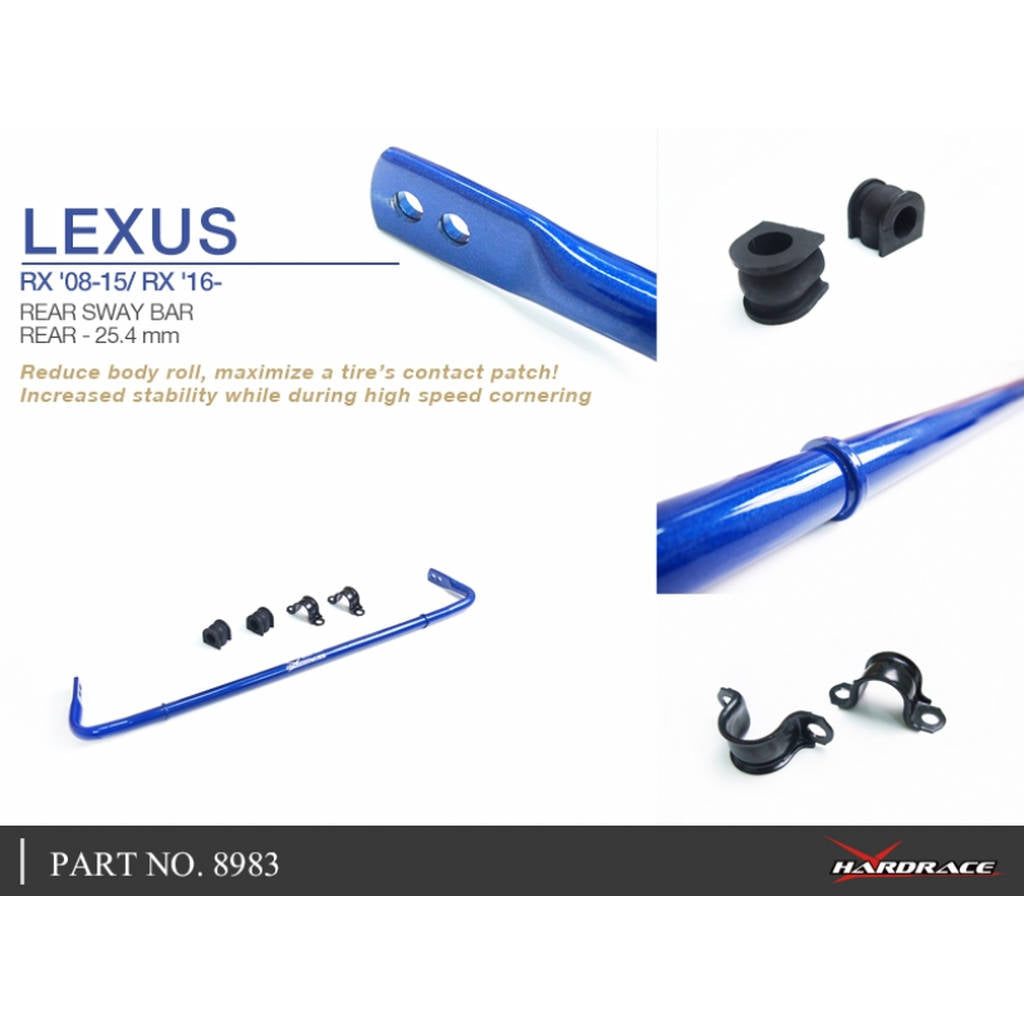 HARDRACE 8983 Стабілізатор LEXUS LEXUS RX AL10/AL20 08-15- Photo-5