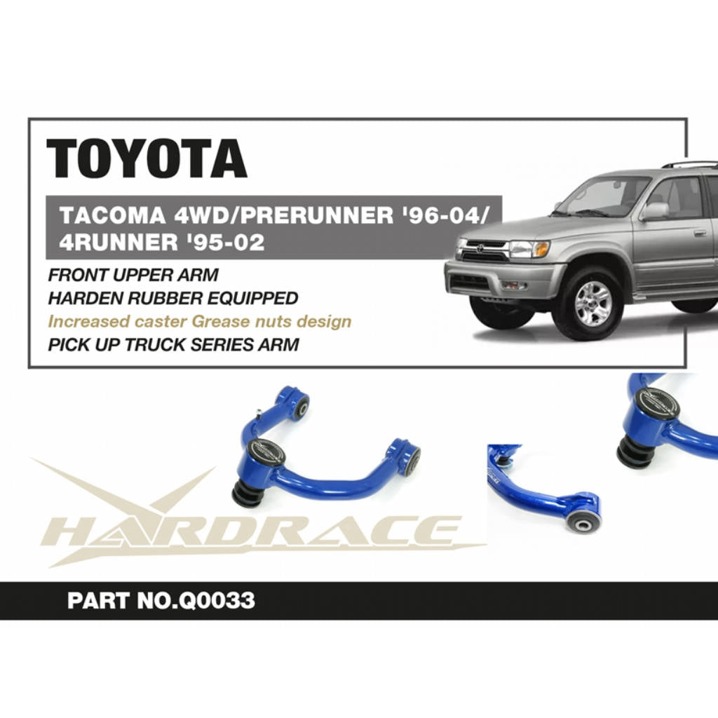 HARDRACE Q0033 Верхній важіль 4X4 для TOYOTA TACOMA 96-03 Photo-2