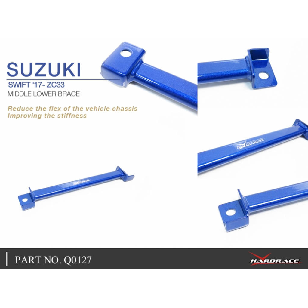 HARDRACE Q0127 Середній нижній кронштейн для SUZUKI SWIFT ZC33/ZC33S 17- Photo-5