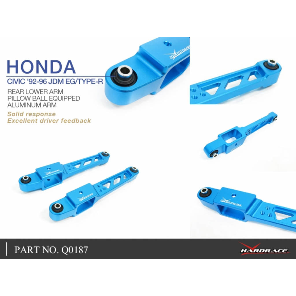 HARDRACE Q0187 Задній нижній важіль для HONDA CIVIC EG 92-96 Photo-4