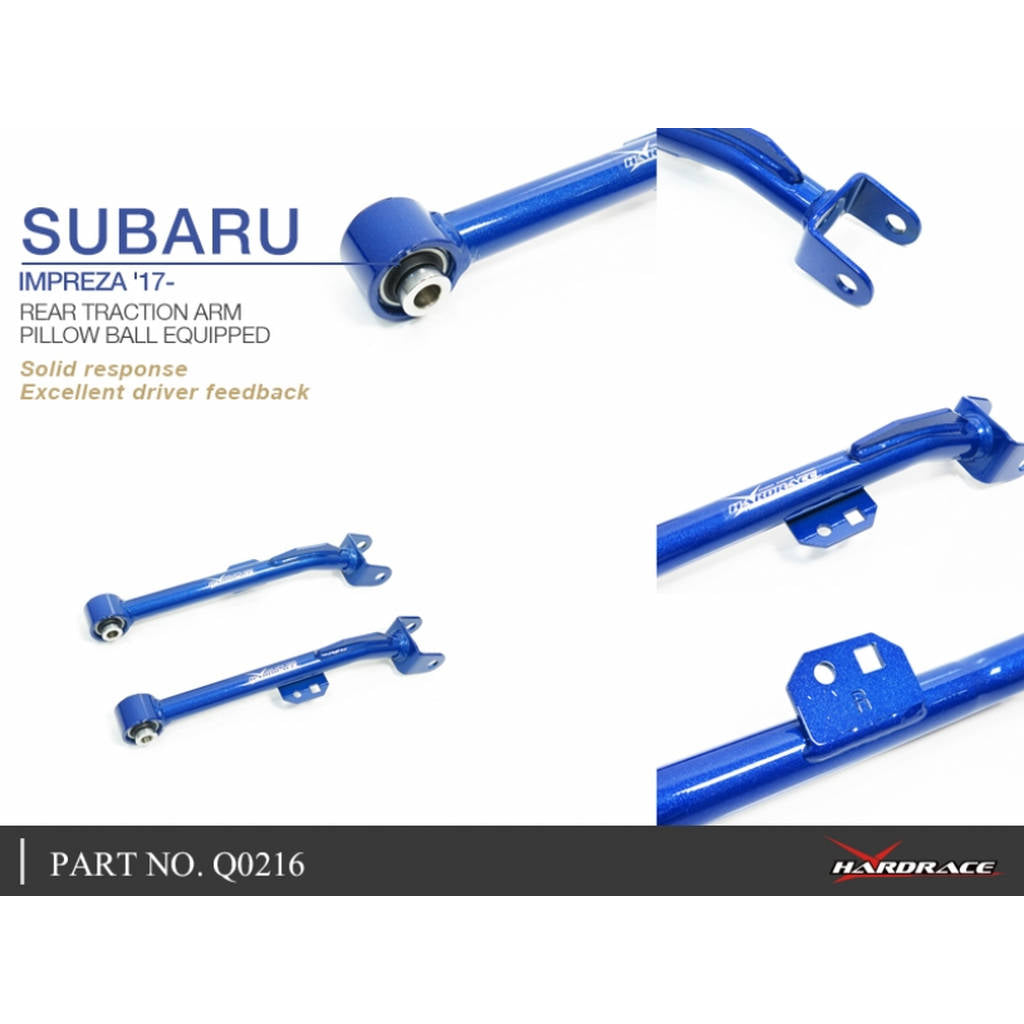 HARDRACE Q0216 К-т регульованого розвалу для SUBARU IMPREZA GK/GT 17- Photo-4