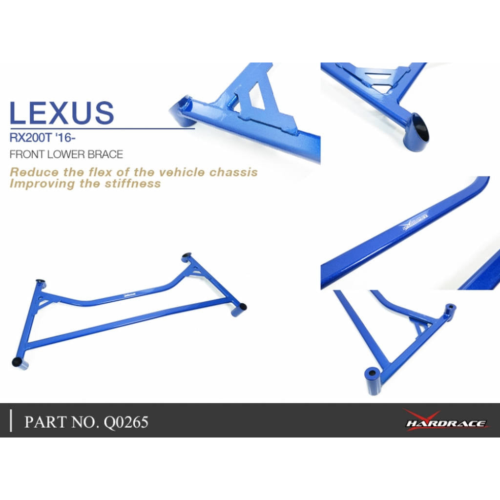 HARDRACE Q0265 Передній нижній кронштейн для LEXUS RX 16- Photo-5