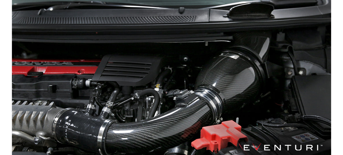 EVENTURI EVE-FK2V2-CF-LHD-INT Система впуску V2 (карбон) для HONDA Civic Type R (FK2) LHD Photo-1