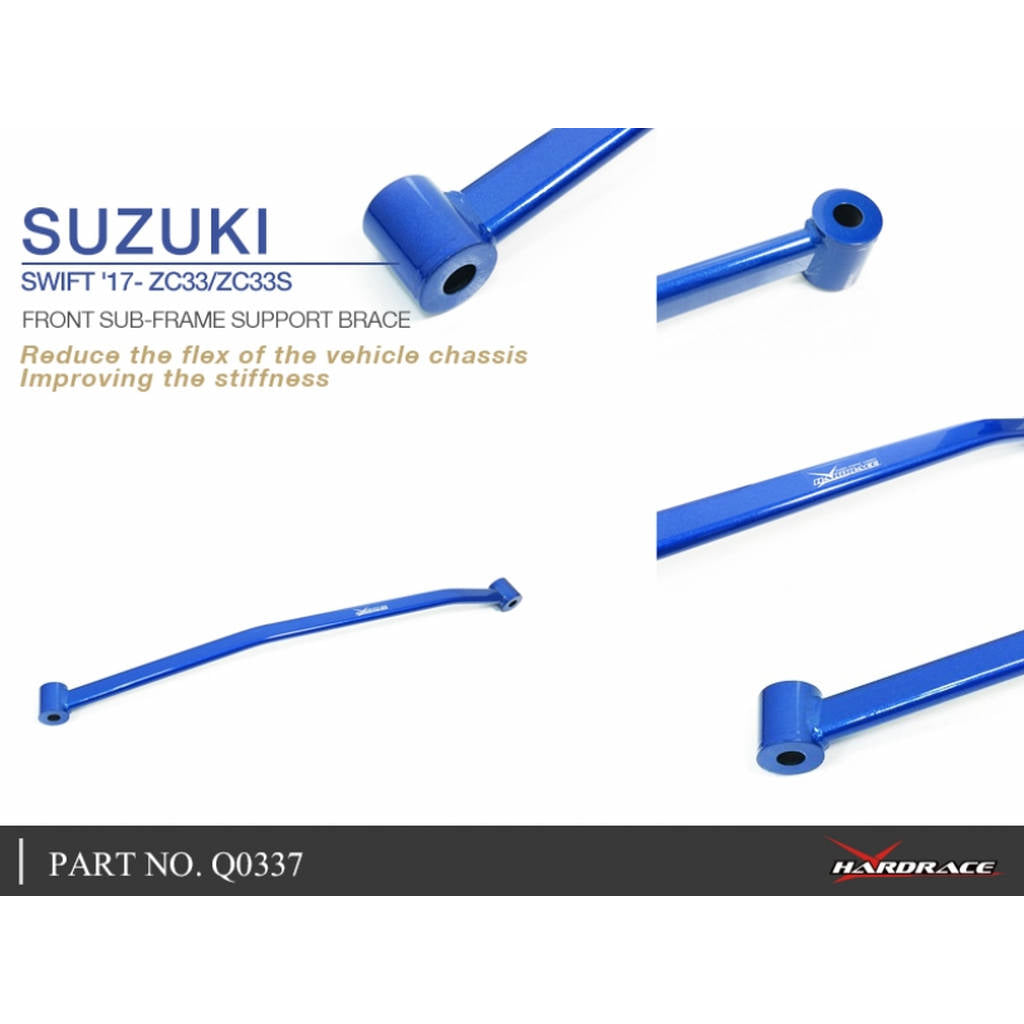 HARDRACE Q0337 Кронштейн підрамника для SUZUKI SWIFT ZC33/ZC33S 17- Photo-4