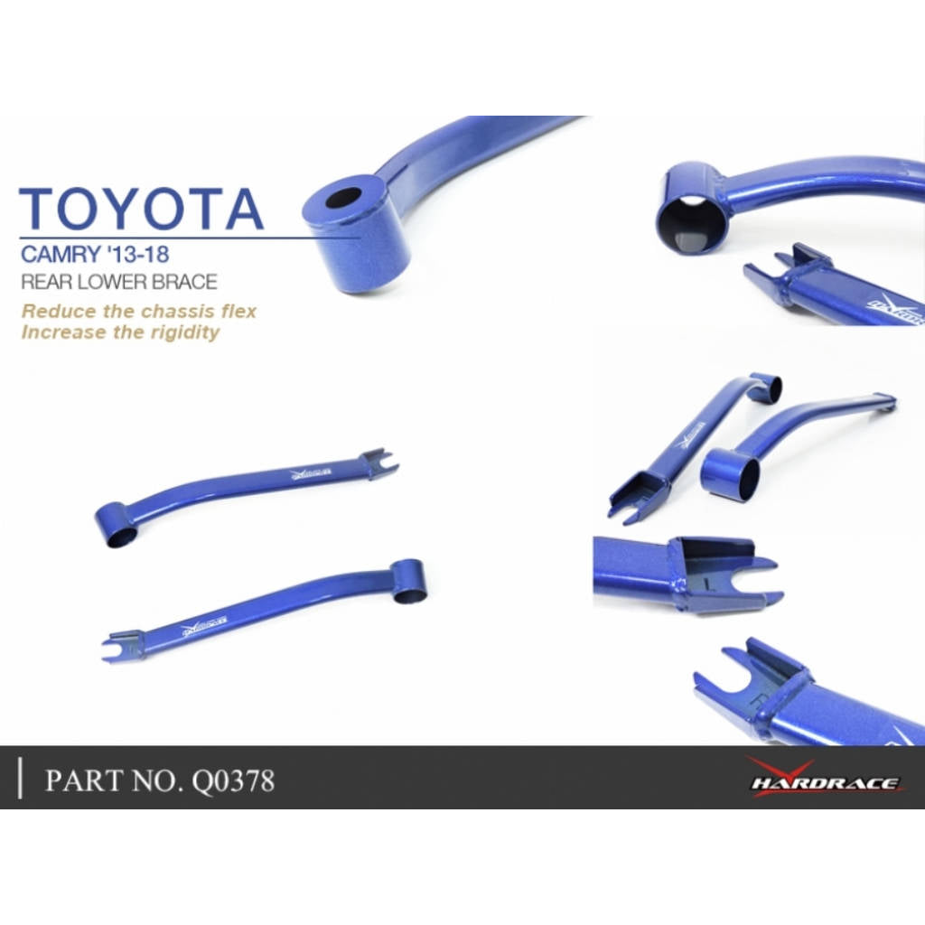 HARDRACE Q0378 Задня нижня скоба для TOYOTA CAMRY XV50 13-18 Photo-6