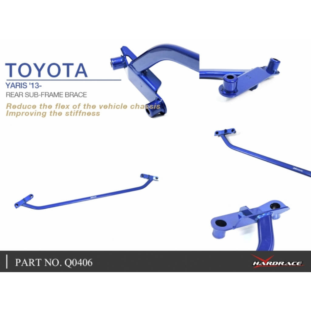 HARDRACE Q0406 Задній підрамник для TOYOTA YARIS XP150 13- Photo-6
