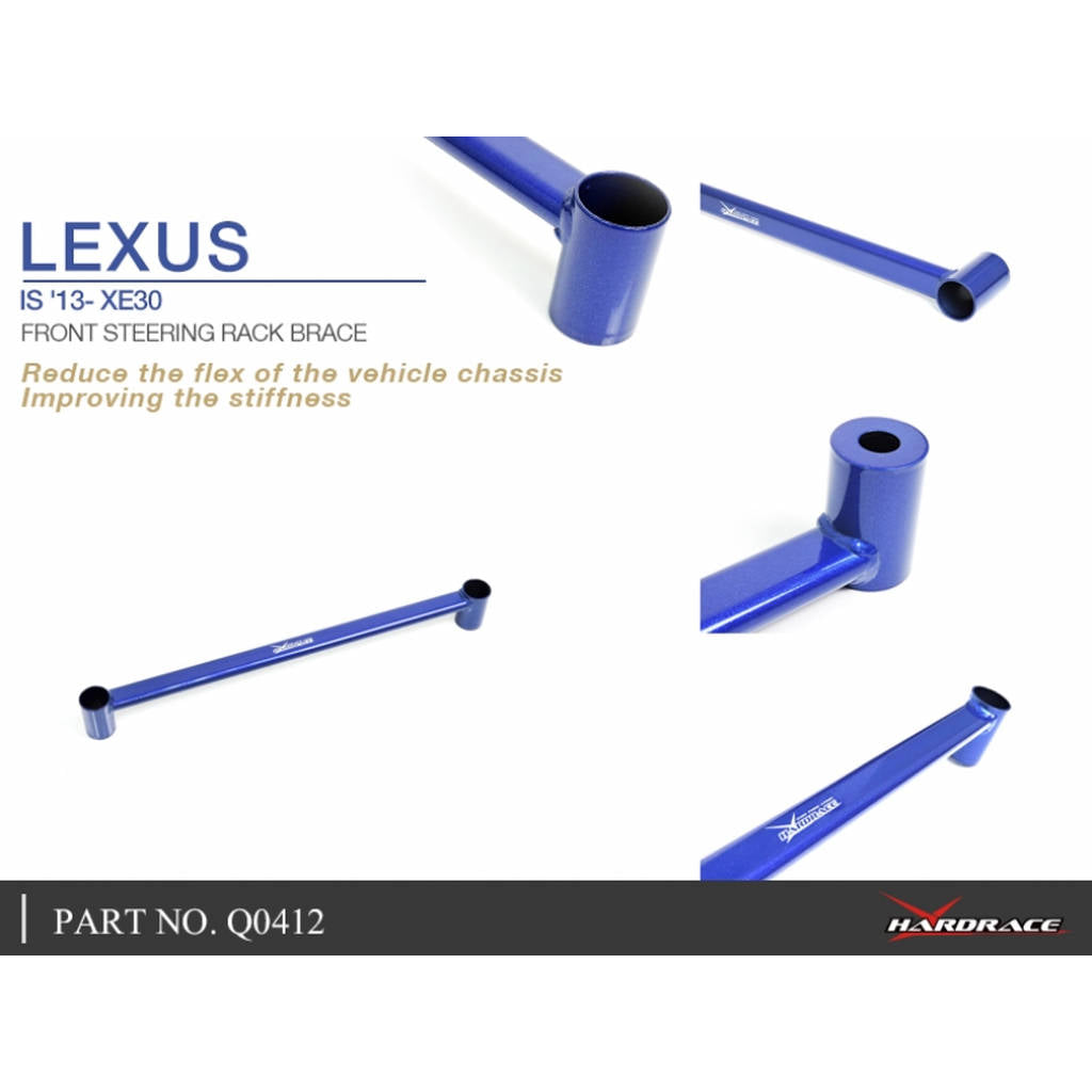 HARDRACE Q0412 Кронштейн передньої рульової рейки для LEXUS IS XE30 13- Photo-7
