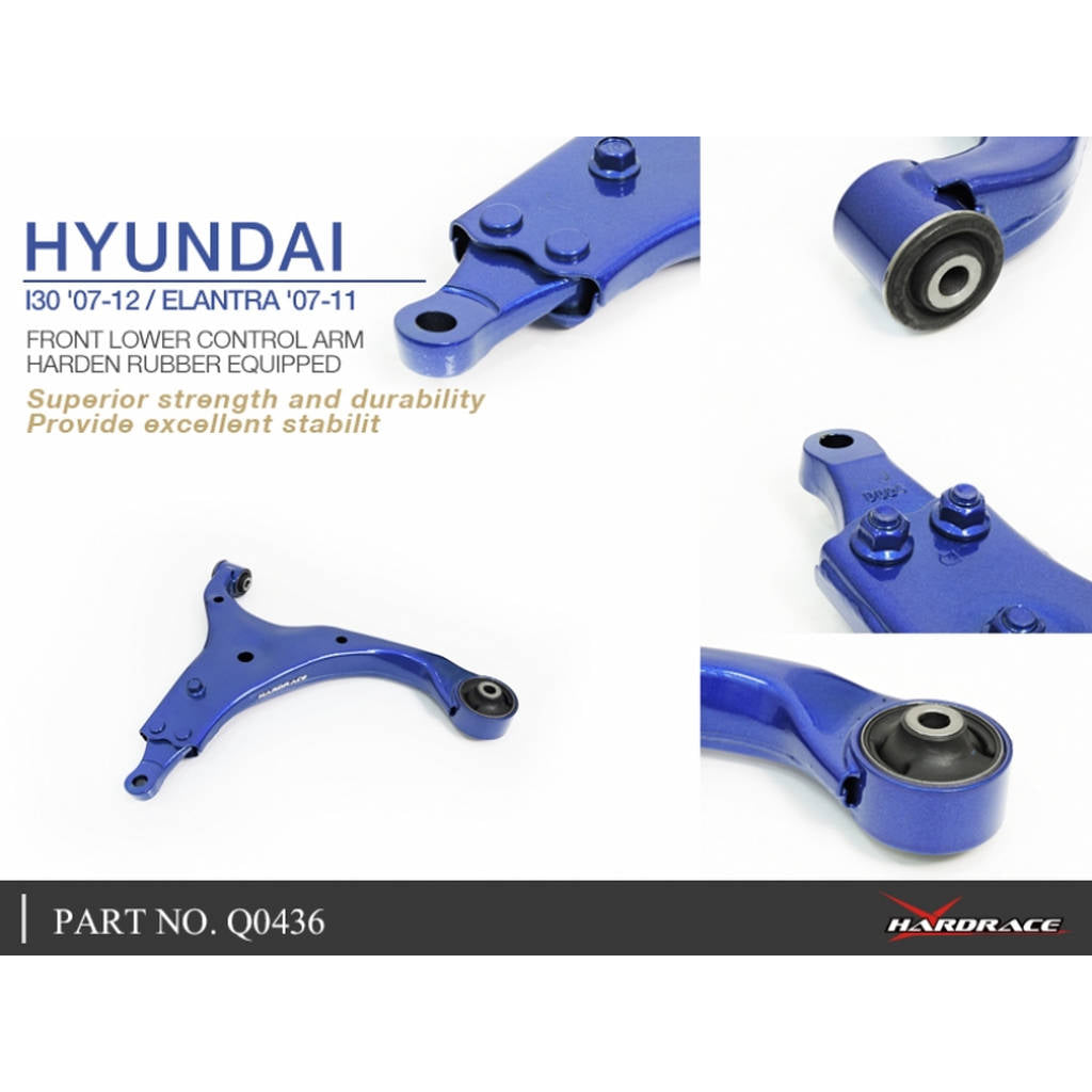 HARDRACE Q0436 Важіль для HYUNDAI для HYUNDAI I-30 07-12 Photo-6