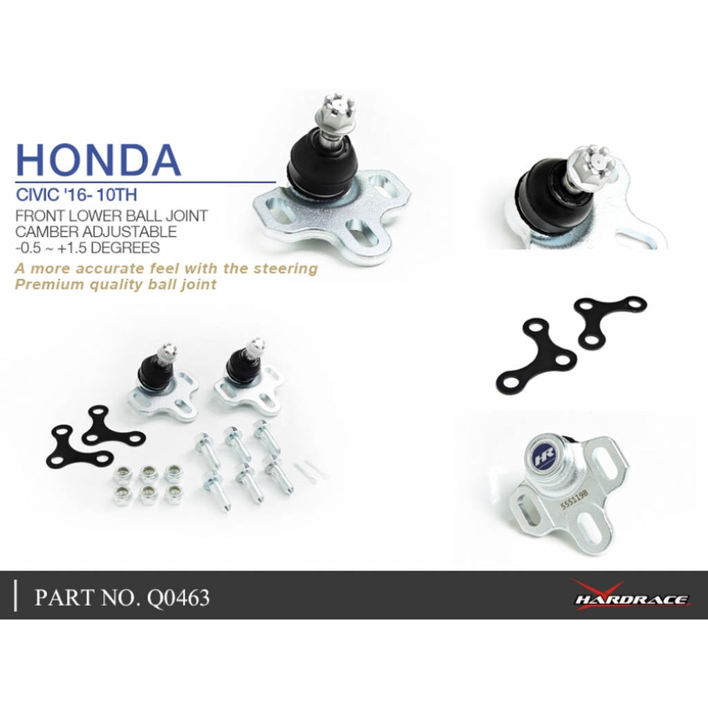 HARDRACE Q0463 Кульовий шарнір RC для HONDA CIVIC FC/10TH 16- Photo-5