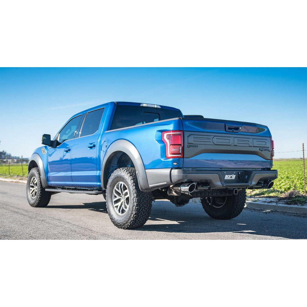 BORLA 60650 Резонатор для використання з 60637 або 60638 3", 2.75" для FORD F-150 TRUCKS Raptor 3.5L V6 Ecoboost AT Photo-1