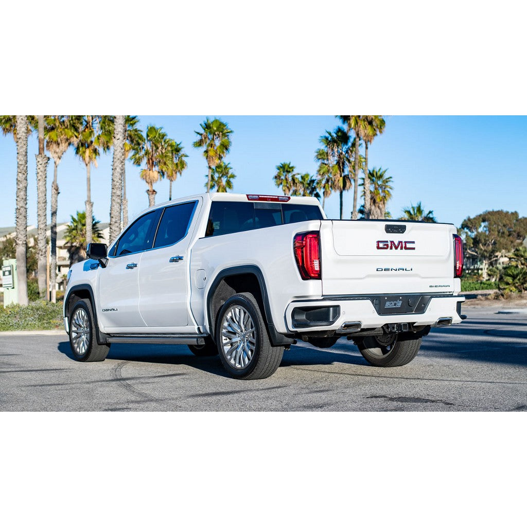 BORLA 140775 Вихлопна система Cat-Back "ATAK" 3.5", 2.75 CHEVROLET SILVERADO 1500 6.2L V8 AT Photo-1