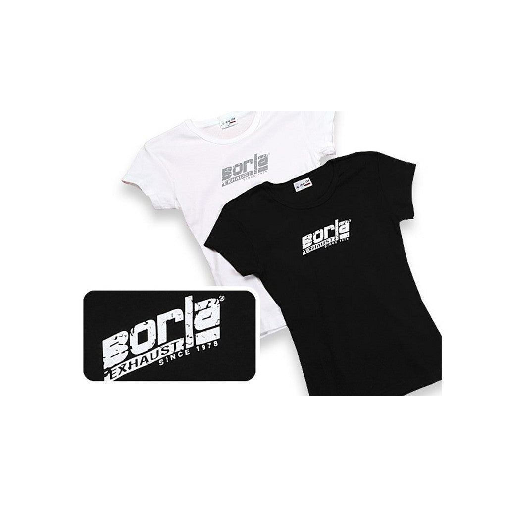BORLA 21384 ФутболкаS with DISTRESSED BORLA LOGO, SCOOP NECK, WOMEN Red, Size Small Photo-0