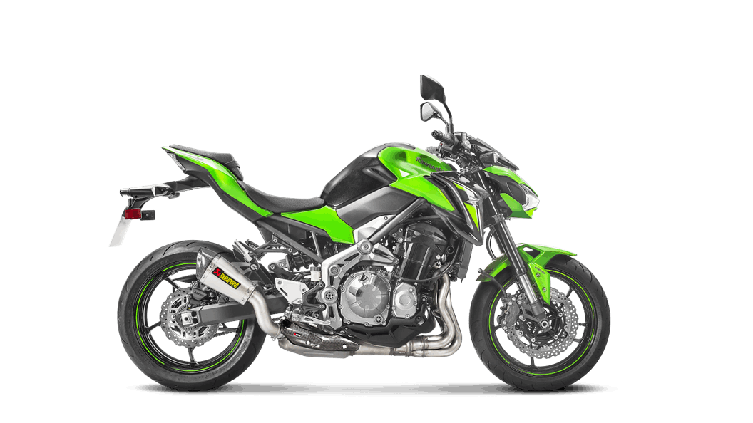 AKRAPOVIC s-K9SO4-ASZT Вихлопна система Slip-On Line (Titanium) Kawasaki Z900 2017-19 / Z900 A2 2018-2021 Photo-2
