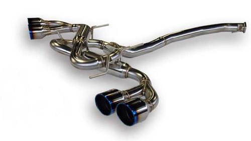 HKS 31008-KN001 Вихлопна система RACING MUFFLER для NISSAN GT-R R35 (101mm into 2 * 85mm) Photo-0