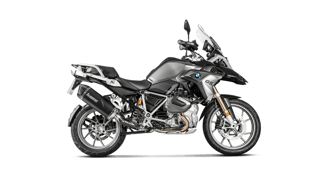 AKRAPOVIC S-B12SO23-HAATBL Вихлопна система Slip-On Line (BLACK) BMW R 1250 GS / ADVENTURE 2019-2021 Photo-1