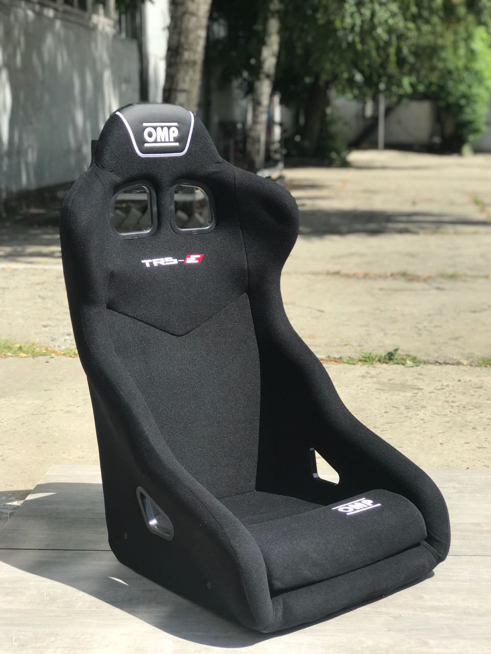 OMP HA0-0781-B01-071 (HA/781E/N) Крісло/сидіння для автоспорту (FIA) TRS-E XL, чорний, розмір XL Photo-1