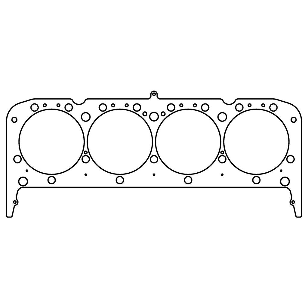 COMETIC C5472-030 Прокладка ГБЦ .030 "MLS W/STEAM HOLES GM SB2-2 350/400 4.190" BORE Photo-0