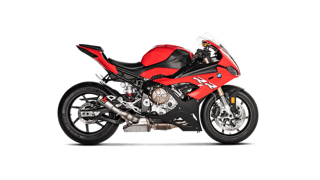 AKRAPOVIC S-B10SO11 - CBT Вихлопна система Slip-On (Titanium) BMW S 1000 RR 2019-2021 / S 1000 R 2021 Photo-1