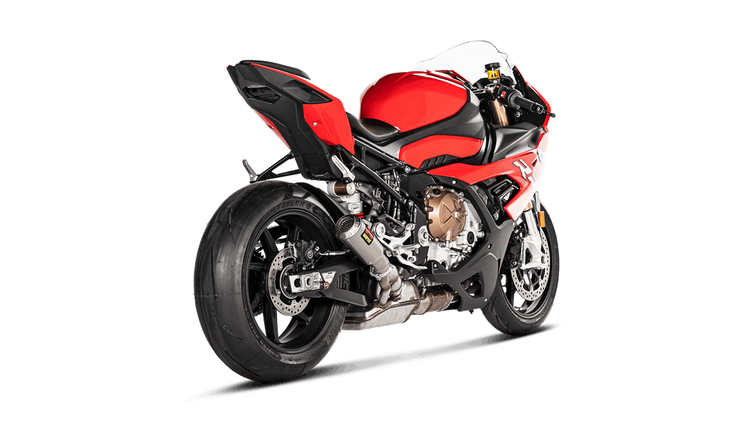 AKRAPOVIC S-B10SO11 - CBT Вихлопна система Slip-On (Titanium) BMW S 1000 RR 2019-2021 / S 1000 R 2021 Photo-2