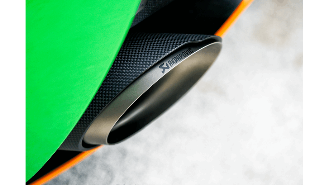 AKRAPOVIC S-MC/TI/3 Задня частина вихлопної системи Slip-On MCLAREN 570S/570S SPIDER/570GT 2016 Photo-5