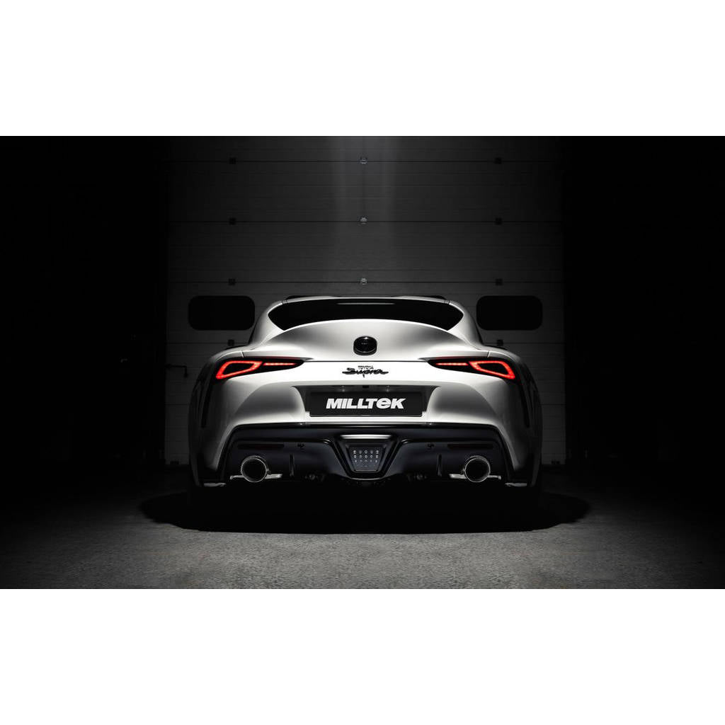 MILLTEK SSXTY112 Фільтр твердих часток назад 115 GT для TOYOTA GR Supra A90 Coupe 3.0 Turbo Photo-1