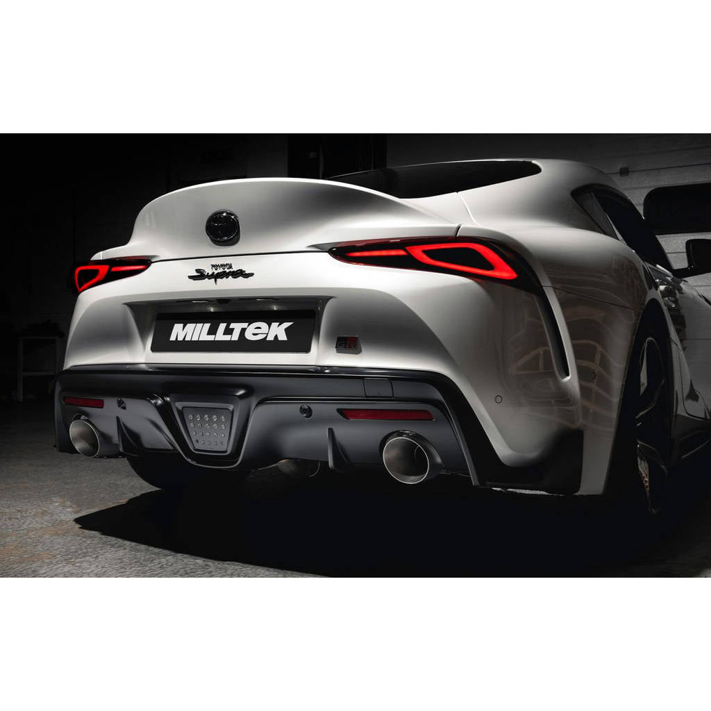 MILLTEK SSXTY112 Фільтр твердих часток назад 115 GT для TOYOTA GR Supra A90 Coupe 3.0 Turbo Photo-2