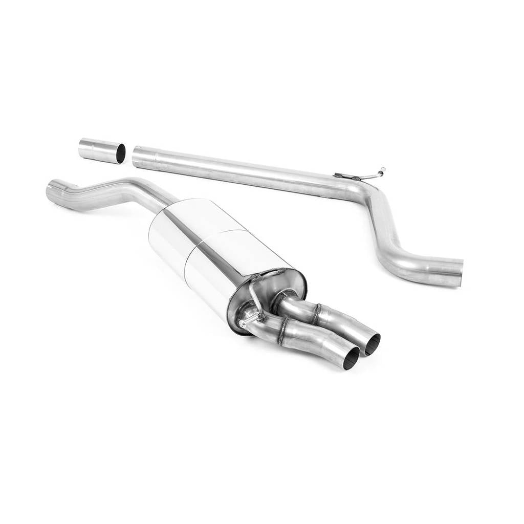 MILLTEK SSXAU879 Кат-бек Twin 76.2 mm GT76 AUDI A1 40TFSI 5 Door 2.0 (200PS) with OPF/GPF Photo-0