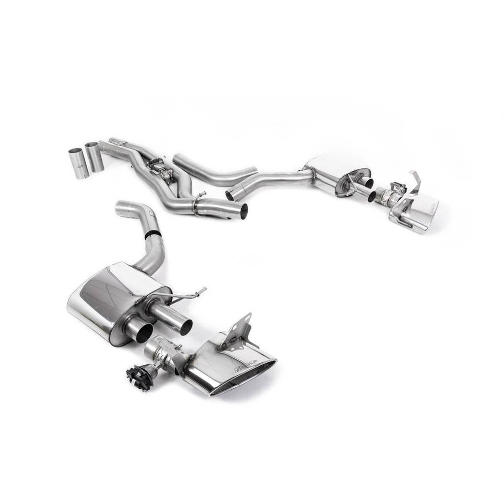 MILLTEK SSXAU862 Передня труба для AUDI RS6 C8 4.0 V8 бі-турбо (моделі OPF/GPF) Photo-0