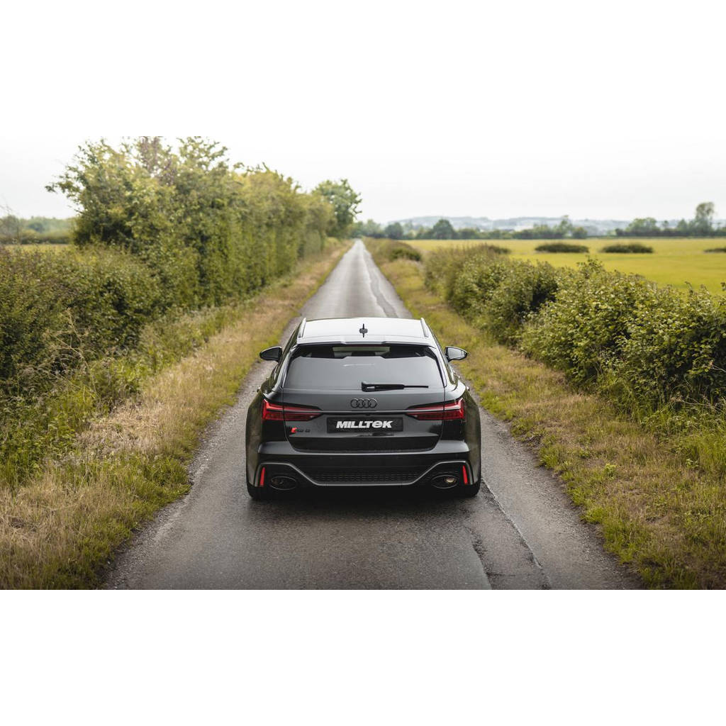 MILLTEK SSXAU863 Передня труба для AUDI RS6 C8 4.0 V8 bi-turbo (моделі OPF/GPF) Photo-2