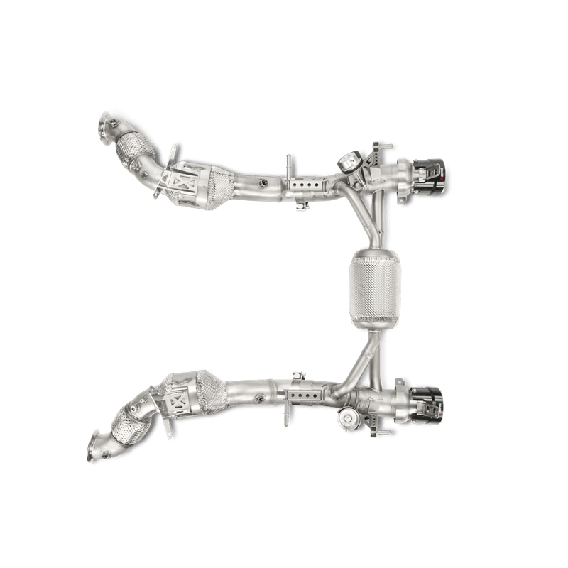 AKRAPOVIC L-FE/SS/2 З'єднувальна труба Link Pipe w/o Cat (SS) FERRARI 488 GTB/488 Spider 2016-2019 Photo-2