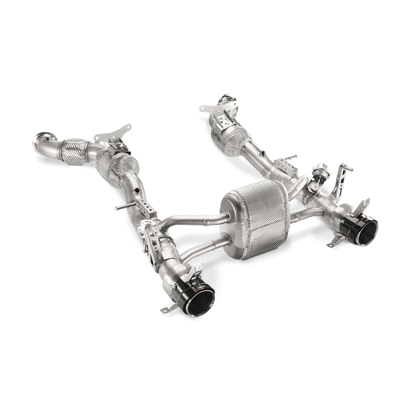 AKRAPOVIC L-FE/SS/2 З'єднувальна труба Link Pipe w/o Cat (SS) FERRARI 488 GTB/488 Spider 2016-2019 Photo-3