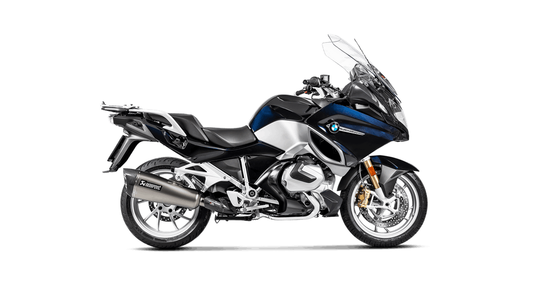 AKRAPOVIC S-B12SO21-HALAGT Вихлопна система Slip-On Line (Titanium) BMW R 1250 RT 2019-2021 Photo-2