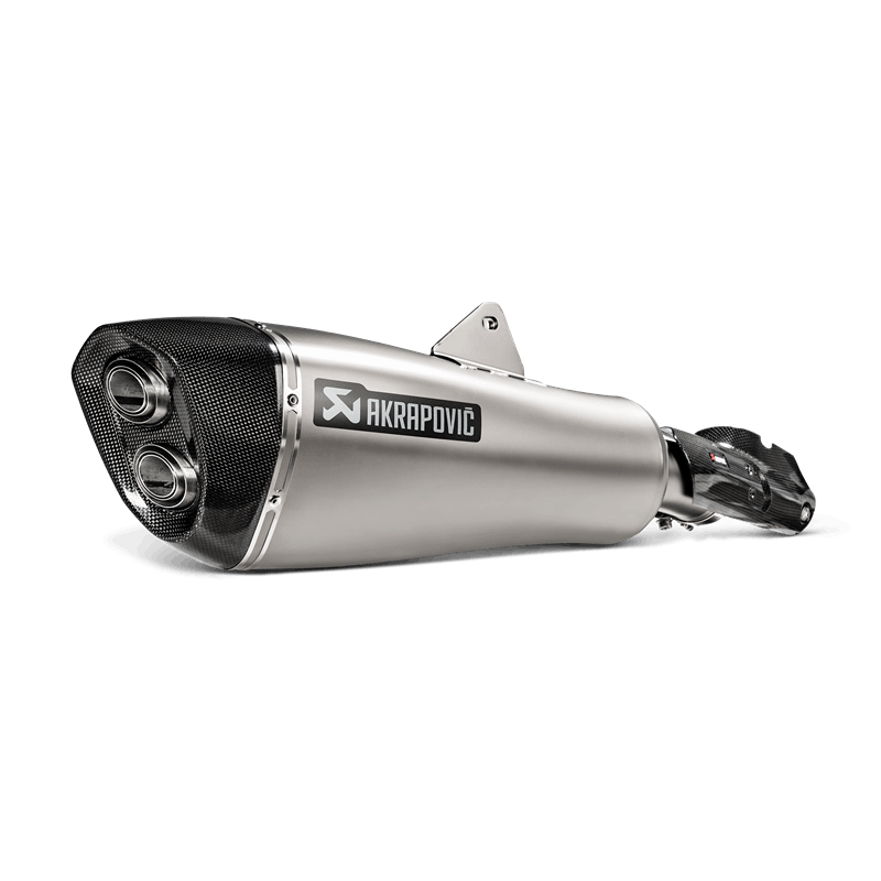 AKRAPOVIC S-B12SO21-HALAGT Вихлопна система Slip-On Line (Titanium) BMW R 1250 RT 2019-2021 Photo-0