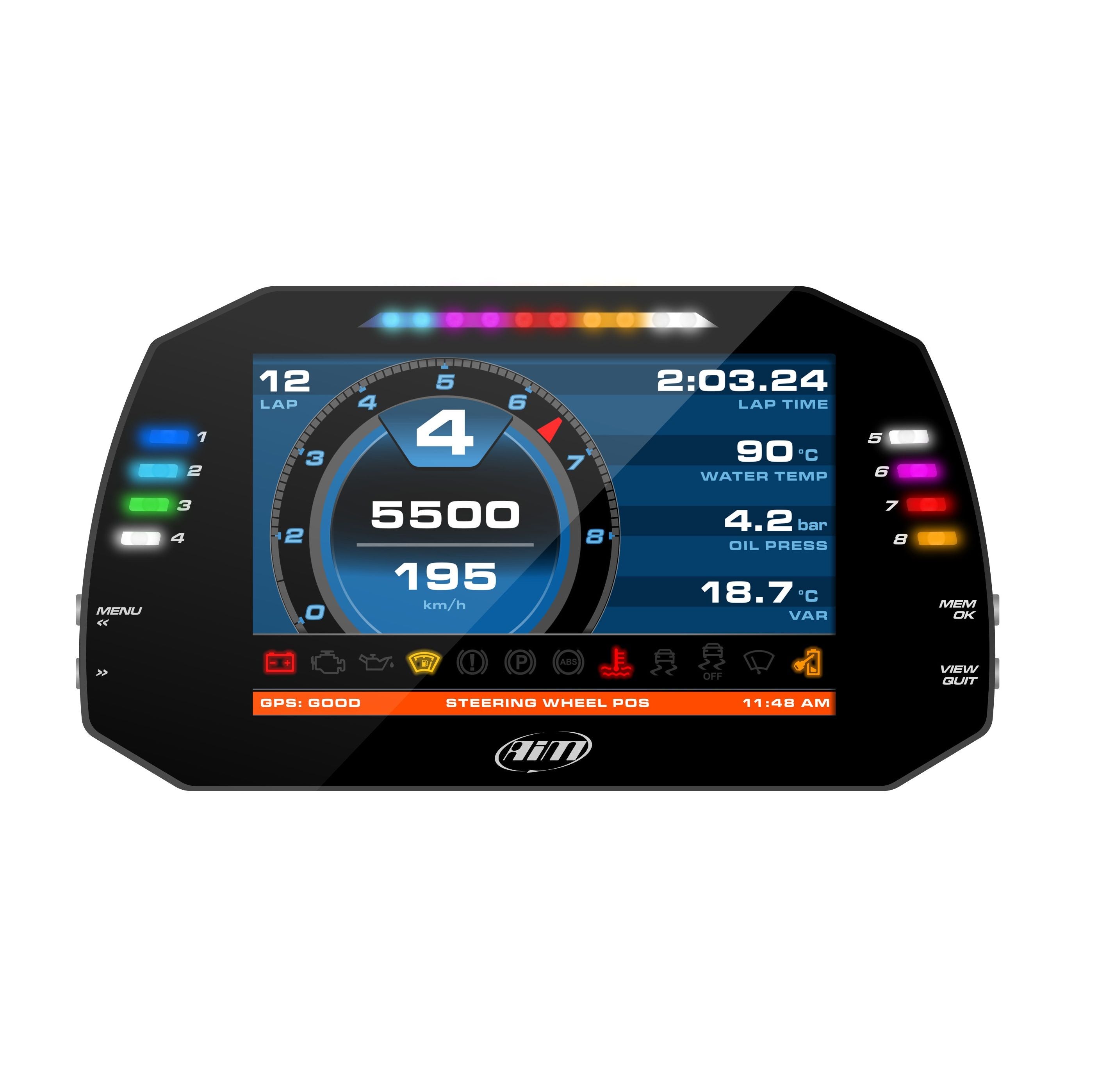 AIM XA4MXG12A13001 Панель приладів MXG 1.2 + GPS Кабель (1.3м) Photo-0