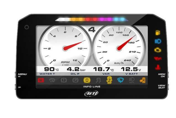 AIM XA5MXPSTRI020 Панель приладів MXP Strada Street icons version з OBD джгутом CAN + K (ECU) Photo-0